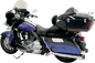 BASSANI XHAUST Pseudo Left-Side Muffler for Road Rage II B1 Exhaust System - Chrome - FL '09-'16 1F59R