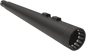 BASSANI XHAUST DNT® Megaphone Slip-On Mufflers - Black/Black - '95-'16 FL 1F57DNT5B