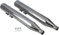 BASSANI XHAUST DNT Straight Can Mufflers for '95-'16 FL - Chrome 1F7DNT6