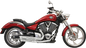 BASSANI XHAUST Pro-Street Exhaust - Chrome - Turnout 6V23D