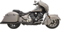 BASSANI XHAUST True Dual Exhaust - Black 8C16BSB