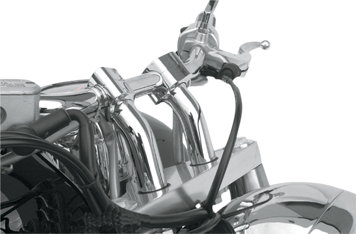 BARON Kickback Handlebar Risers - 1 inch BA-7410U for Comfortable Motorcycle Riding