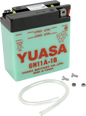 YUASA Y6N11A-1B Yumicron CX Lead/Calcium Battery - Reliable Power with Minimal Maintenance