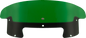 KLOCK WERKS Kolor Flare™ Windshield - 8" - Green - Indian KWW-04-0630