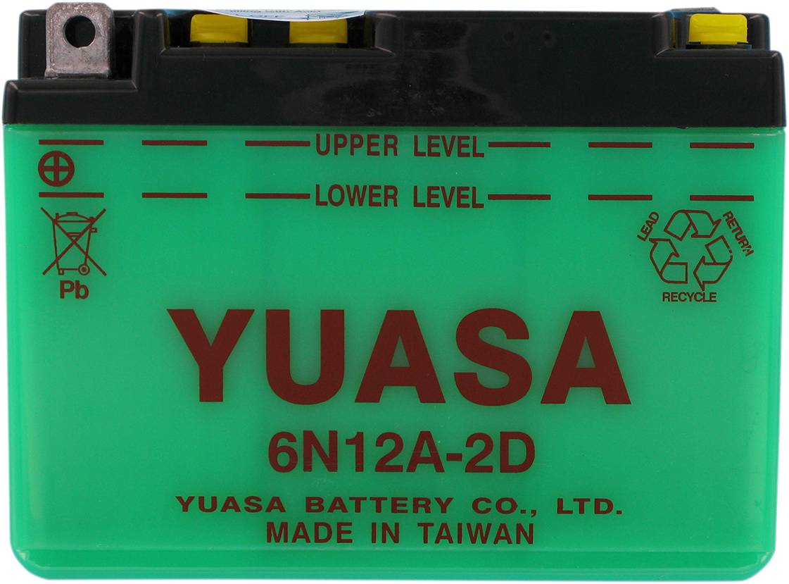 YUASA Y6N12A-2D Yumicron CX Lead/Calcium Battery for Automotive Use