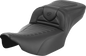 SADDLEMEN Roadsofa™ Extended Reach Seat - without Backrest - Tuck-n-Roll - FLTR/FLHX '23-'24 823-07-20300