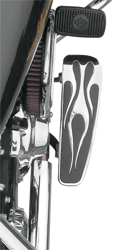 BARON Universal Rider Floorboards - Long - Flame BA-7002-03