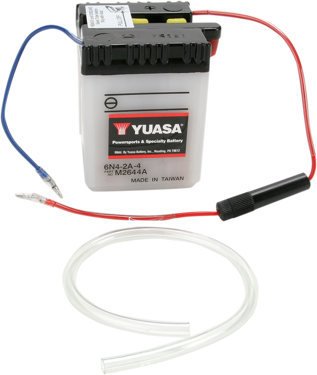 YUASA Yumicron CX Lead/Calcium Battery YUAM2644A – Enhanced Cranking Power and Low Maintenance