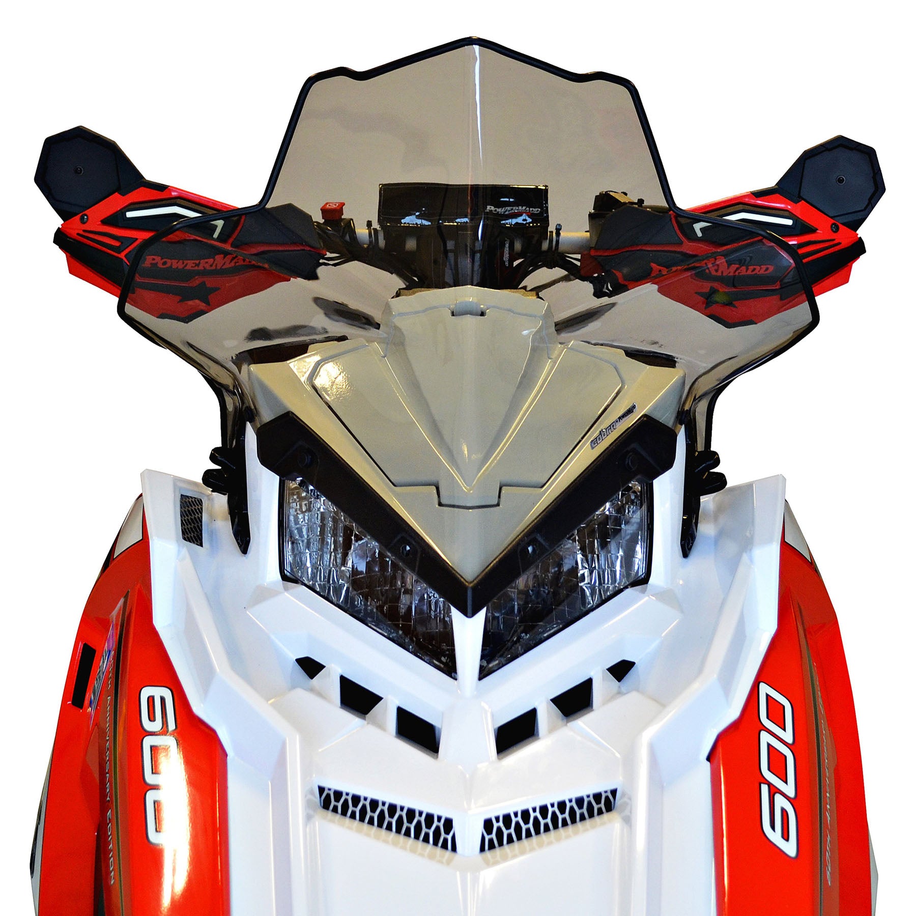 PowerMadd Polaris Axys Low Windshield with Tint 16 - Part #11621