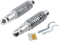 DRAG SPECIALTIES SHOCKS Premium Ride-Height Adjustable Shocks - 11" - Heavy Duty - Chrome C16-0160H