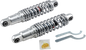 DRAG SPECIALTIES SHOCKS Premium Ride-Height Adjustable Shocks - 12" - Heavy Duty - Chrome C16-0162H