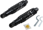 DRAG SPECIALTIES SHOCKS Premium Ride-Height Adjustable Shocks - 12" - Heavy Duty - Black C16-0162HB