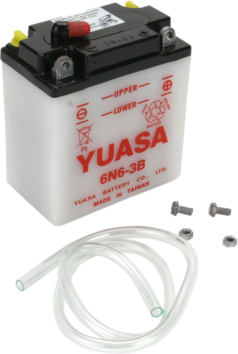 YUASA Yumicron CX YUAM2660B Lead/Calcium Battery for Enhanced Cranking Power