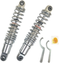 DRAG SPECIALTIES SHOCKS Premium Ride-Height Adjustable Shocks - 13" - Heavy Duty - Chrome C16-0163H