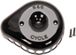 S&S CYCLE Air Cleaner Cover - Mini Teardrop - Black 170-0366