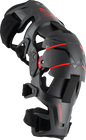 ALPINESTARS RK-1 Plasma Knee Braces - Black/Red - S/M 6501725-13-SM