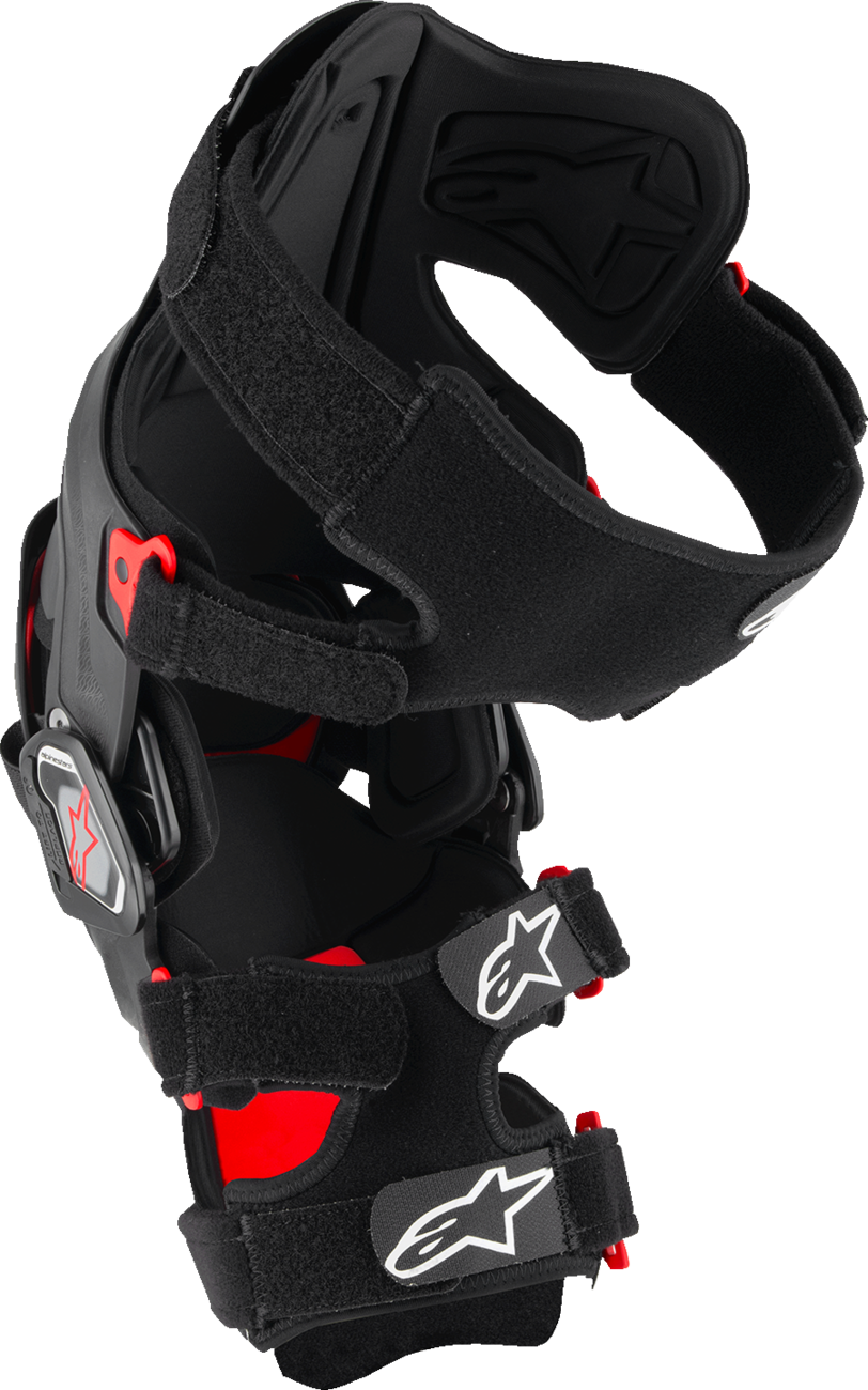 ALPINESTARS RK-7 Plasma Knee Braces - Black/Red - XL 6500825-13-XL
