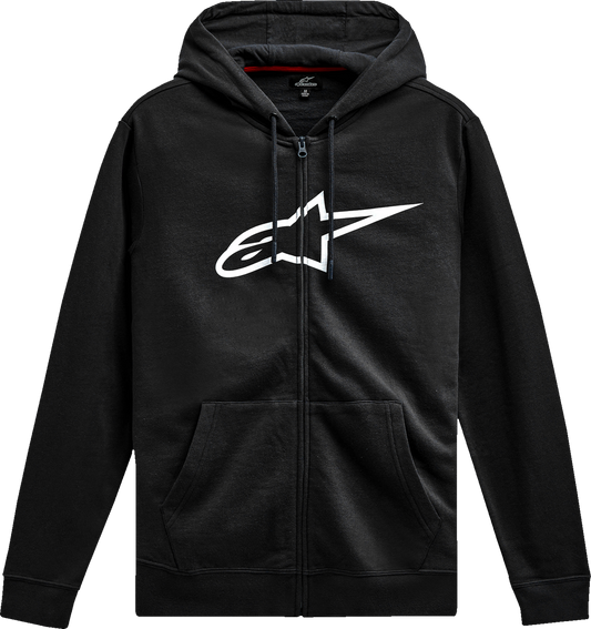ALPINESTARS Ageless V3 Zip Hoodie - Black/White - Large 1244-51490-1020-L