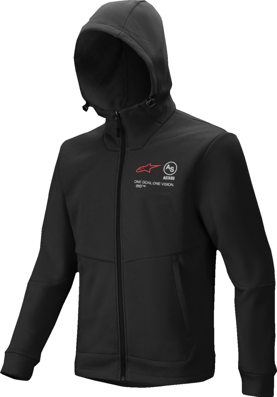 ALPINESTARS Racer MX Fleece Hoodie - Black - Large 3800125-10-L