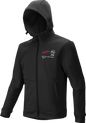 ALPINESTARS Racer MX Fleece Hoodie - Black - Large 3800125-10-L