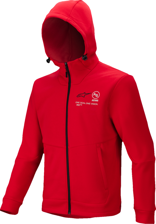ALPINESTARS Racer MX Fleece Hoodie - Bright Red - XL 3800125-3010-XL