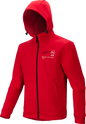 ALPINESTARS Racer MX Fleece Hoodie - Bright Red - XL 3800125-3010-XL