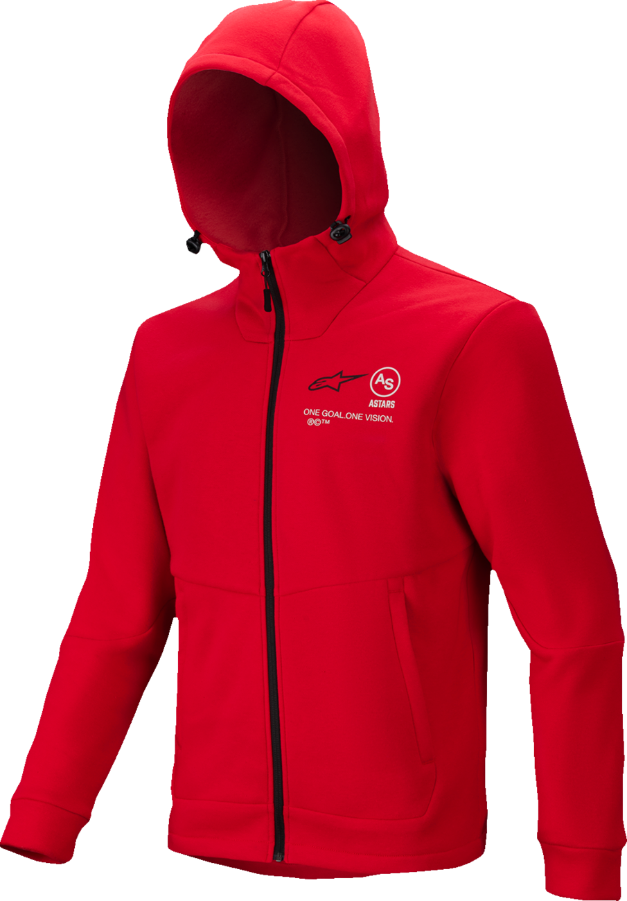 ALPINESTARS Racer MX Fleece Hoodie - Bright Red - 3XL 3800125-3010-3x