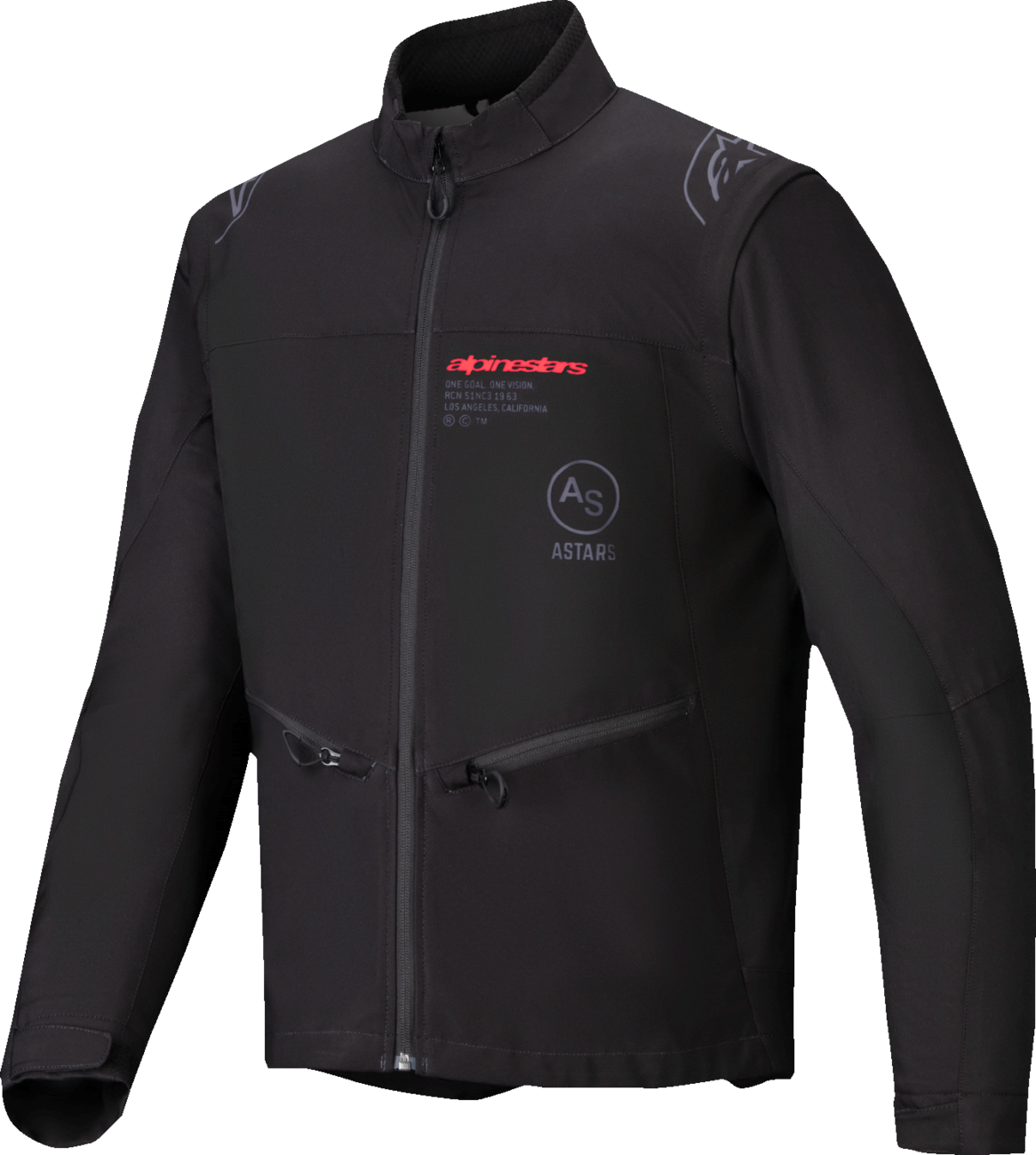 ALPINESTARS Lite-Dura Softshell Jacket - Black - 2XL 3700225-10-2X