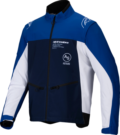 ALPINESTARS Lite-Dura Softshell Jacket - Navy/Blue/White - Small 3700225-7174-S