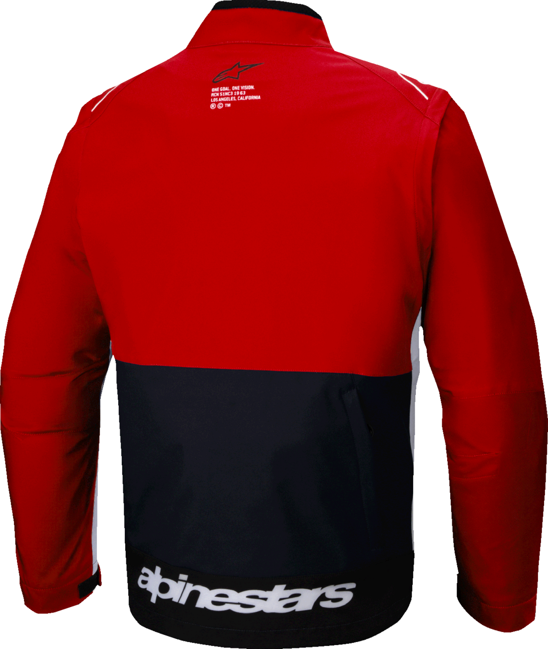 ALPINESTARS Lite-Dura Softshell Jacket - Black/Red/White - Medium 3700225-1342-M