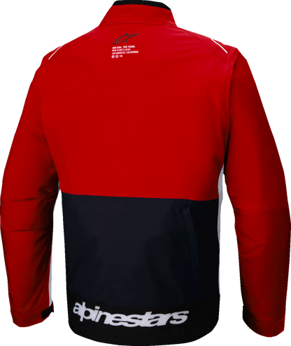 ALPINESTARS Lite-Dura Softshell Jacket - Black/Red/White - Medium 3700225-1342-M