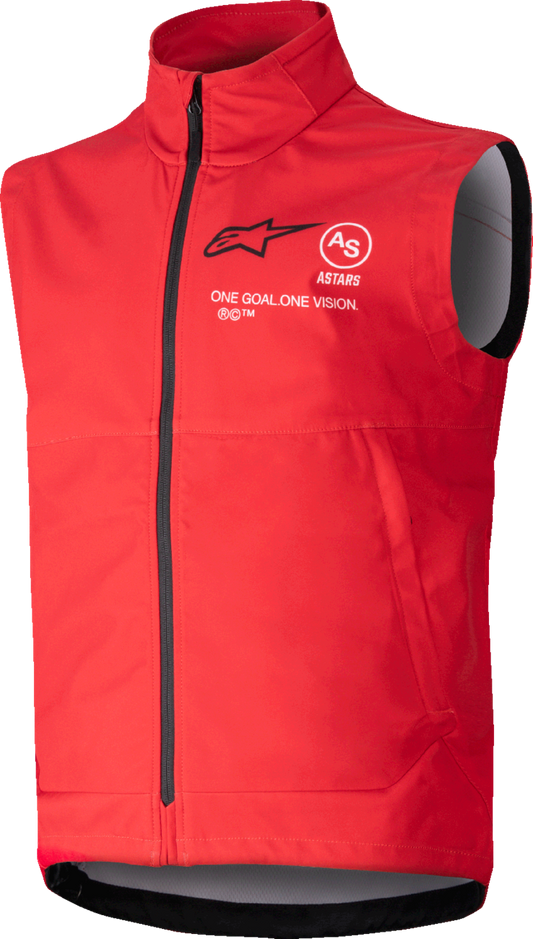 ALPINESTARS Techstar Softshell Vest - Red - 3XL 3700325-3010-3X