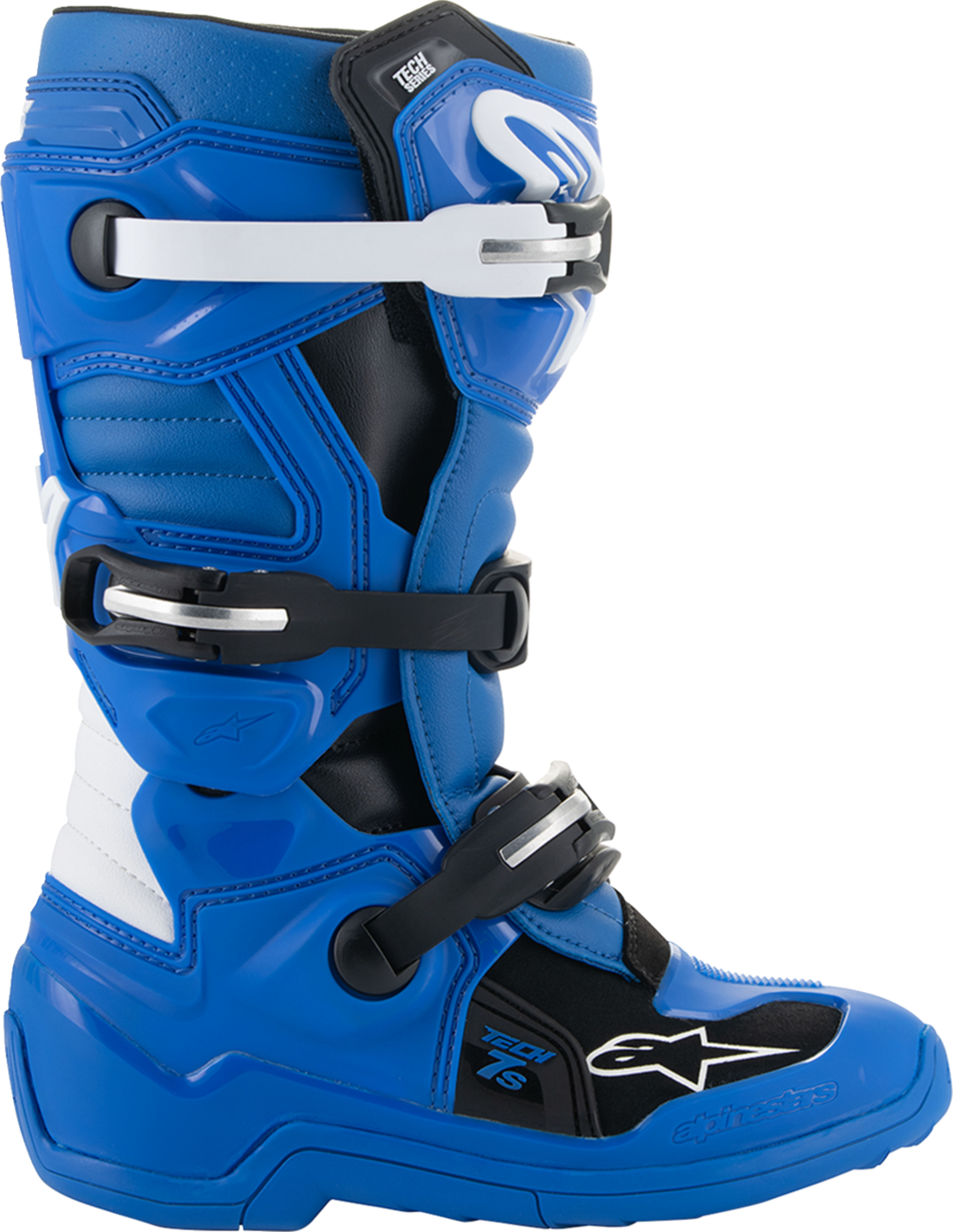 ALPINESTARS Youth Tech 7S Boots - Blue/Black/White - US 2 / EU 34 2015017-712-2