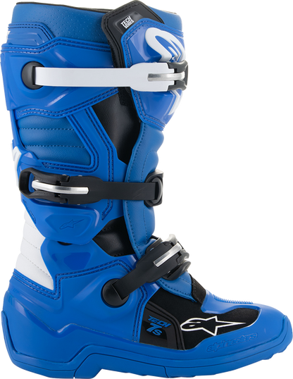 ALPINESTARS Youth Tech 7S Boots - Blue/Black/White - US 2 / EU 34 2015017-712-2
