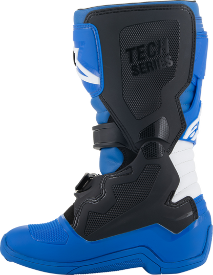 ALPINESTARS Youth Tech 7S Boots - Blue/Black/White - US 2 / EU 34 2015017-712-2
