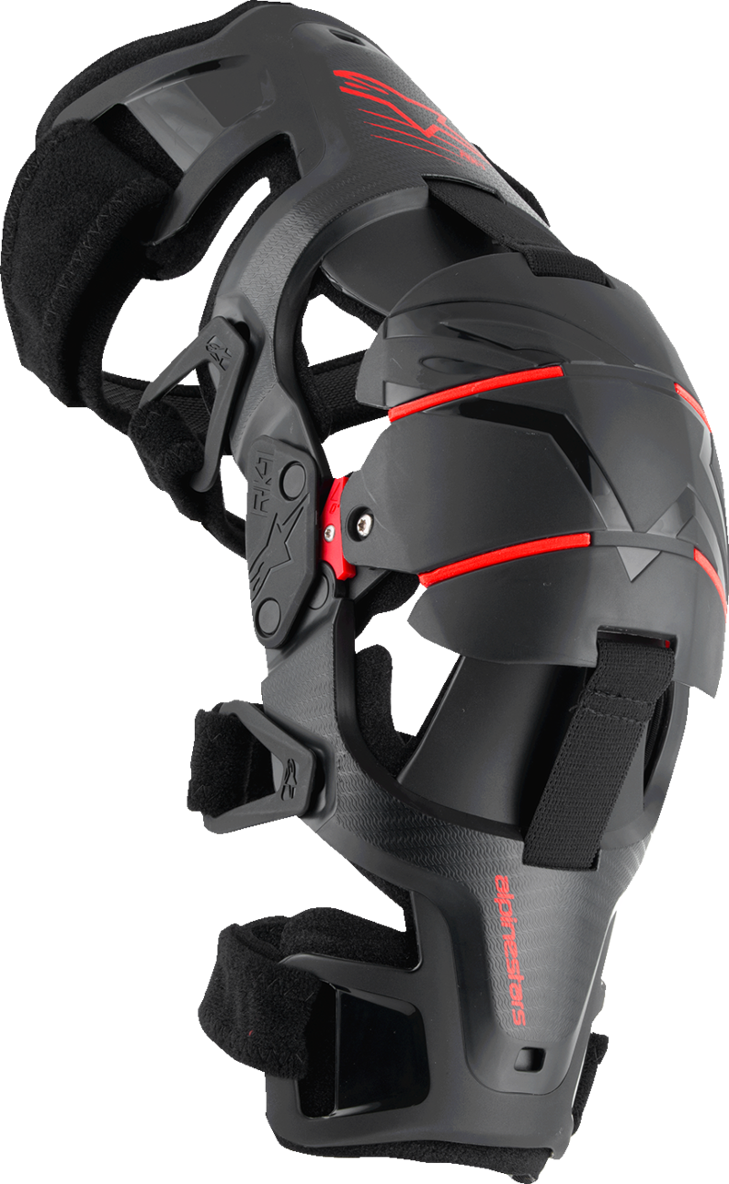 ALPINESTARS RK-1 Plasma Knee Braces - Black/Red - L/XL 6501725-13-LXL