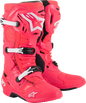ALPINESTARS Tech 10 Boots - Diva Pink/White - US 9 / EU 43 2010020-3812-9