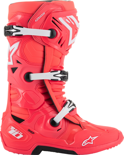 ALPINESTARS Tech 10 Boots - Diva Pink/White - US 13 / EU 48 2010020-3812-13