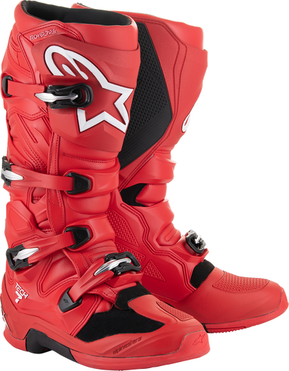 ALPINESTARS Tech 7 Boots - Bright Red - US 7 / EU 40.5 2012025-3010-7