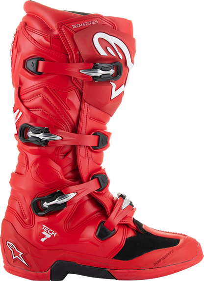 ALPINESTARS Tech 7 Boots - Bright Red - US 7 / EU 40.5 2012025-3010-7