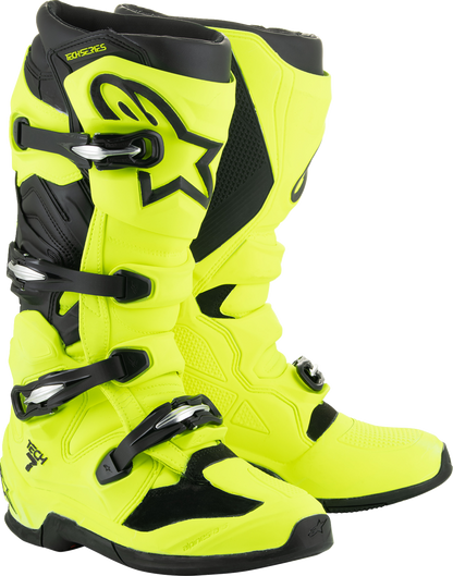 ALPINESTARS Tech 7 Boots - Fluorescent Yellow/Black - US 13 / EU 48 2012025-551-13