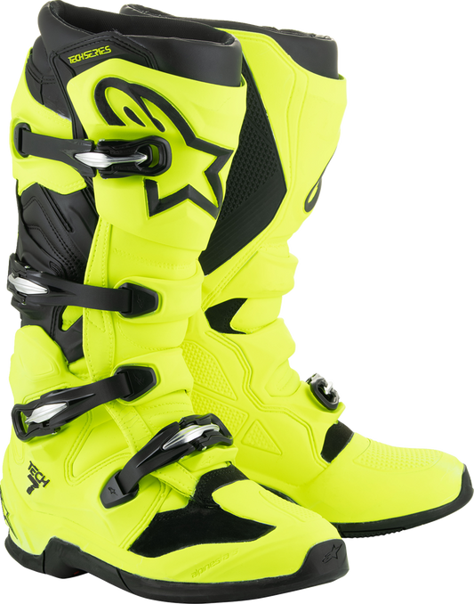 ALPINESTARS Tech 7 Boots - Fluorescent Yellow/Black - US 13 / EU 48 2012025-551-13