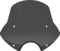 MEMPHIS SHADES Speed Demon Sportshields - 15" - 7" Headlight Cutout - Dark Black Smoke MEP54410