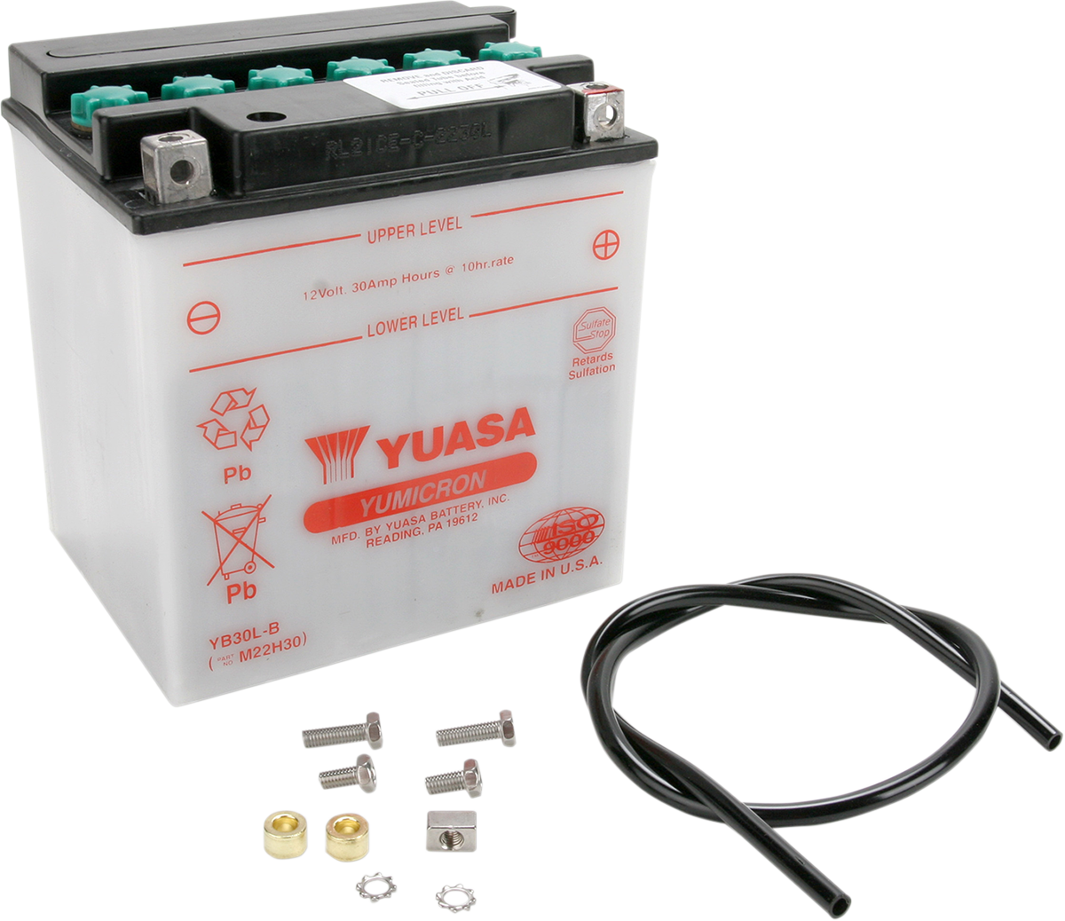 YUASA YB30L-B YUAM22H30TWN Lead-Acid Battery for Heavy-Duty Applications