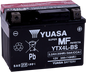 YUASA AGM Battery YTX4L-BS YUAM62X4B for Motorcycle and Powersports