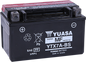 YUASA YTX7A-BS AGM Battery - YUAM32X7A - Sealed Absorbed Glass Mat Technology for Reliable Power