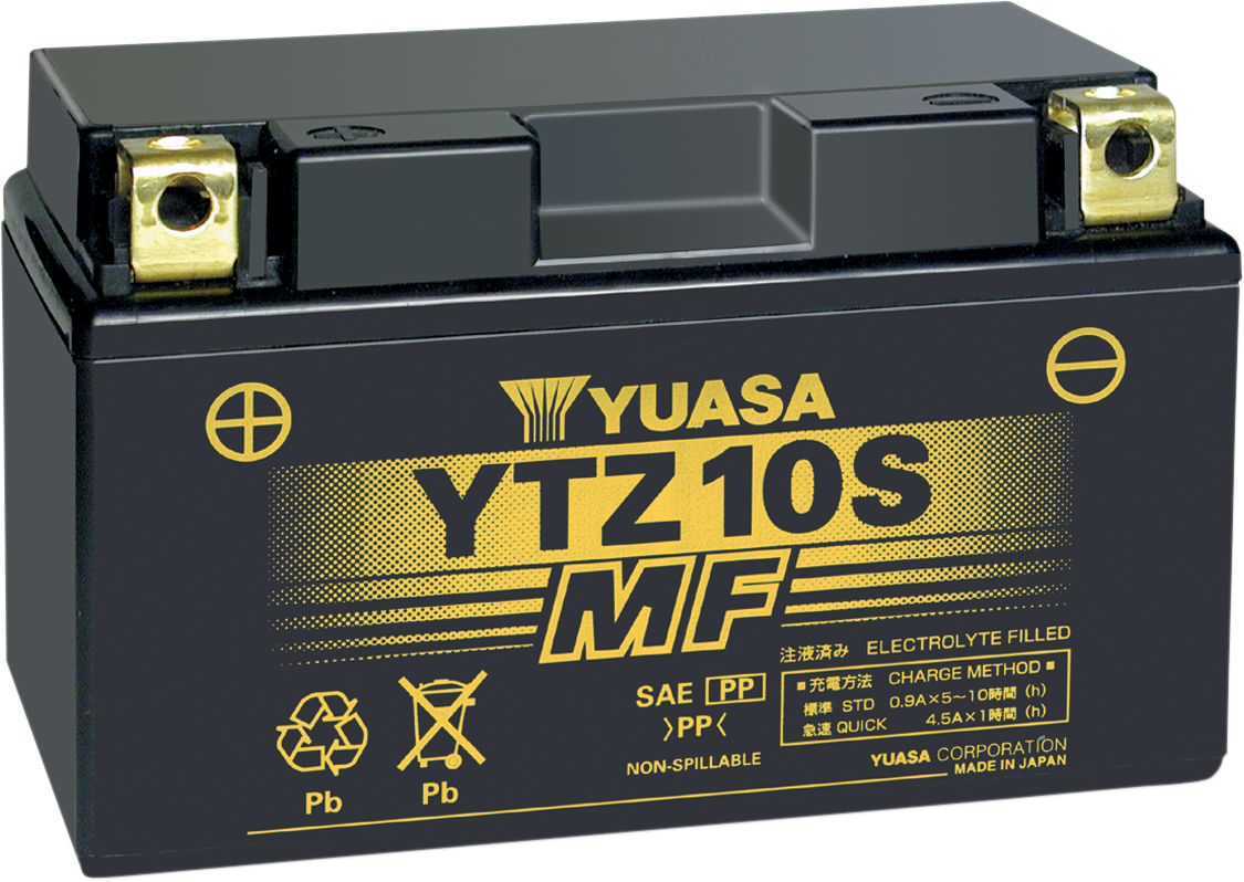 YUASA YTZ10S AGM Battery YUAM7210A – High-Capacity Maintenance-Free Car Battery