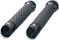 KHROME WERKS Edge Grips - Custom Contour - Diamond - Black 500310