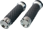 KHROME WERKS Klassic Grips - Custom Contour - Diamond - Chrome 500305