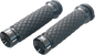 KHROME WERKS Klassic Grips - Custom Contour - Diamond - Black 500300